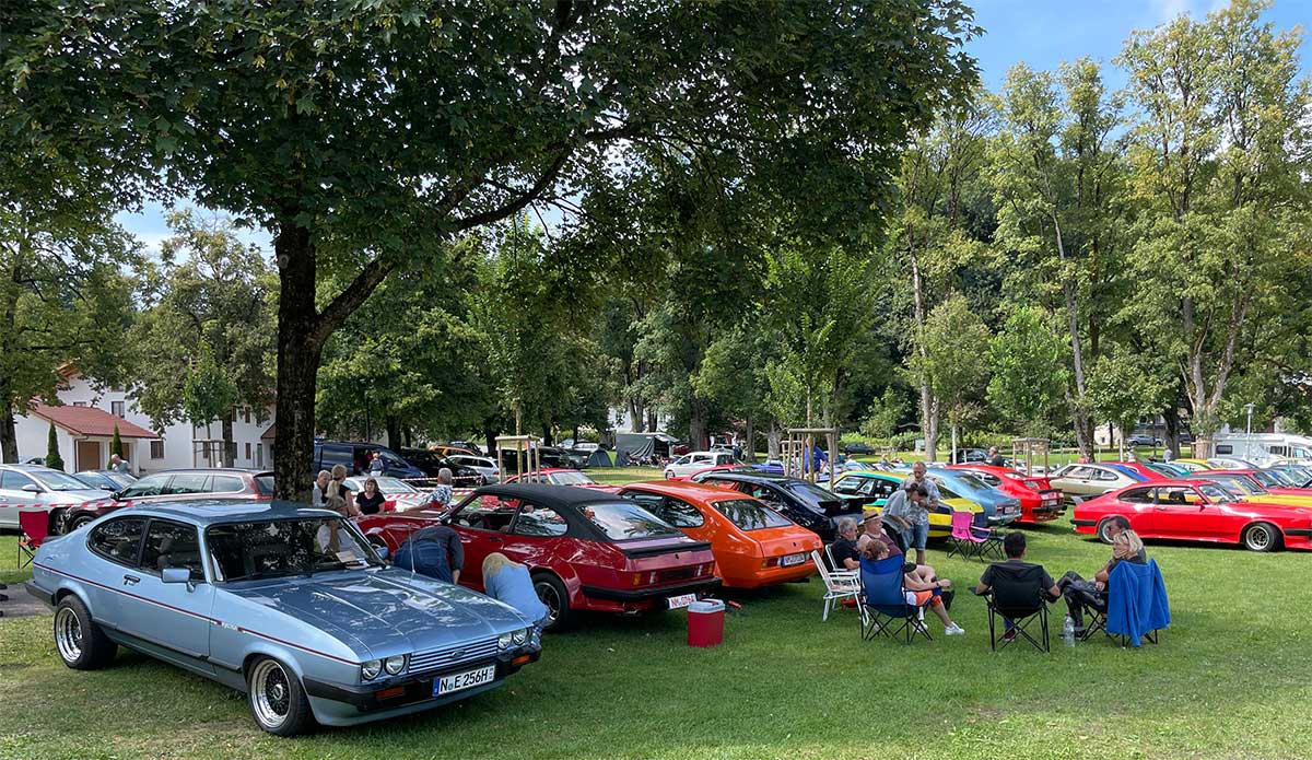 Fotogalerie 2. Ford Capri-Treffen Palling 2024