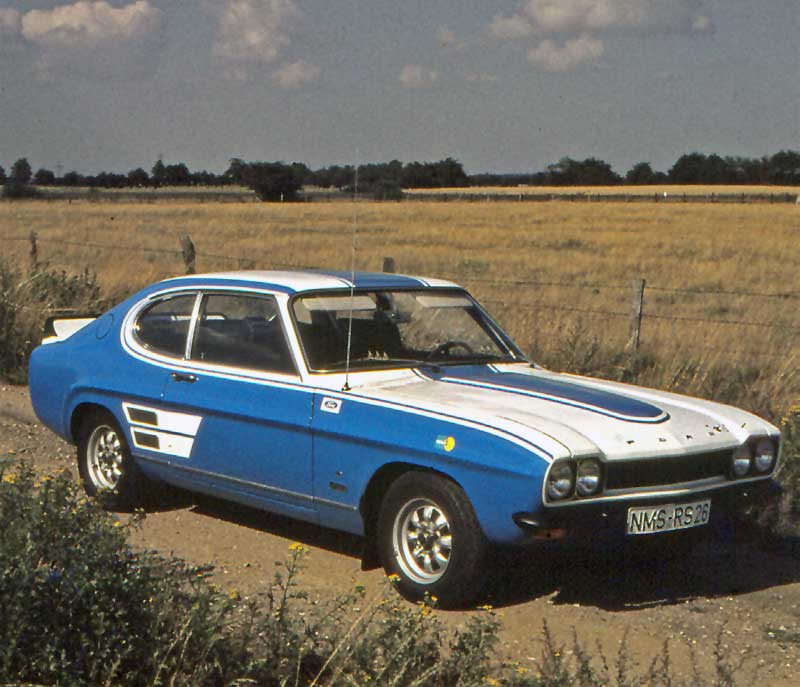 Vom 1700 GT zur RS-Optik: Das erste Capri-Projekt Manfred Borgerts startete Ende 1975.