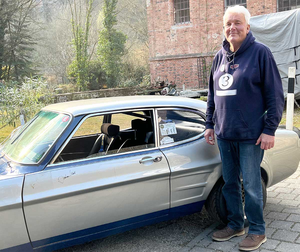 Eckhart Kern darf sich seit 1999 über das Fahrzeug freuen. Eckhart Kern darf sich seit 1999 über das Fahrzeug freuen.