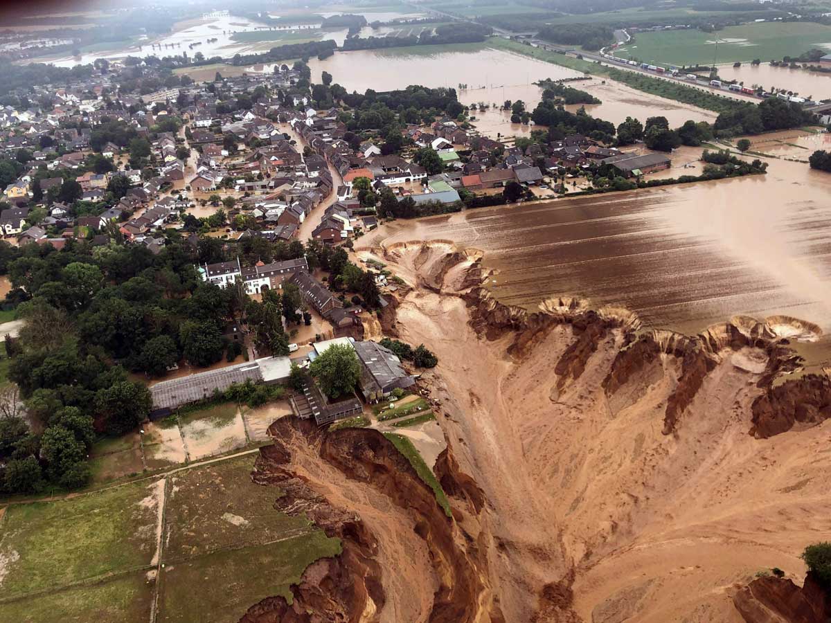 Naturkatastrophe im Westen von Deutschland | Foto: dpa