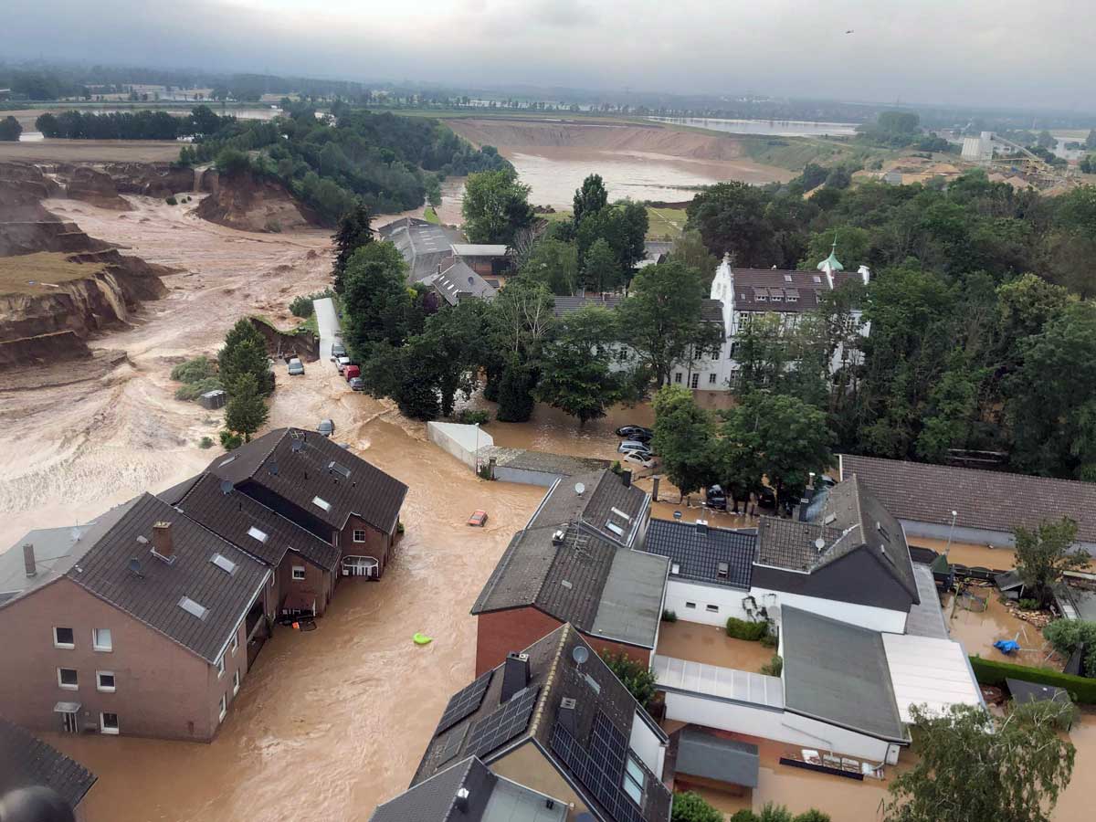 Naturkatastrophe im Westen von Deutschland | Foto: dpa