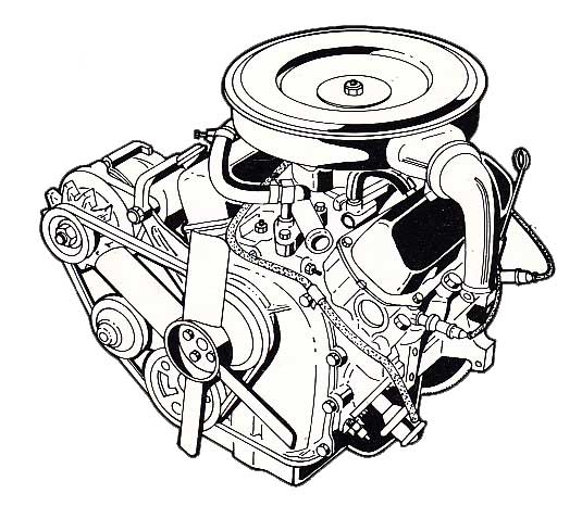 Ford V4 Koeln Motorenbild