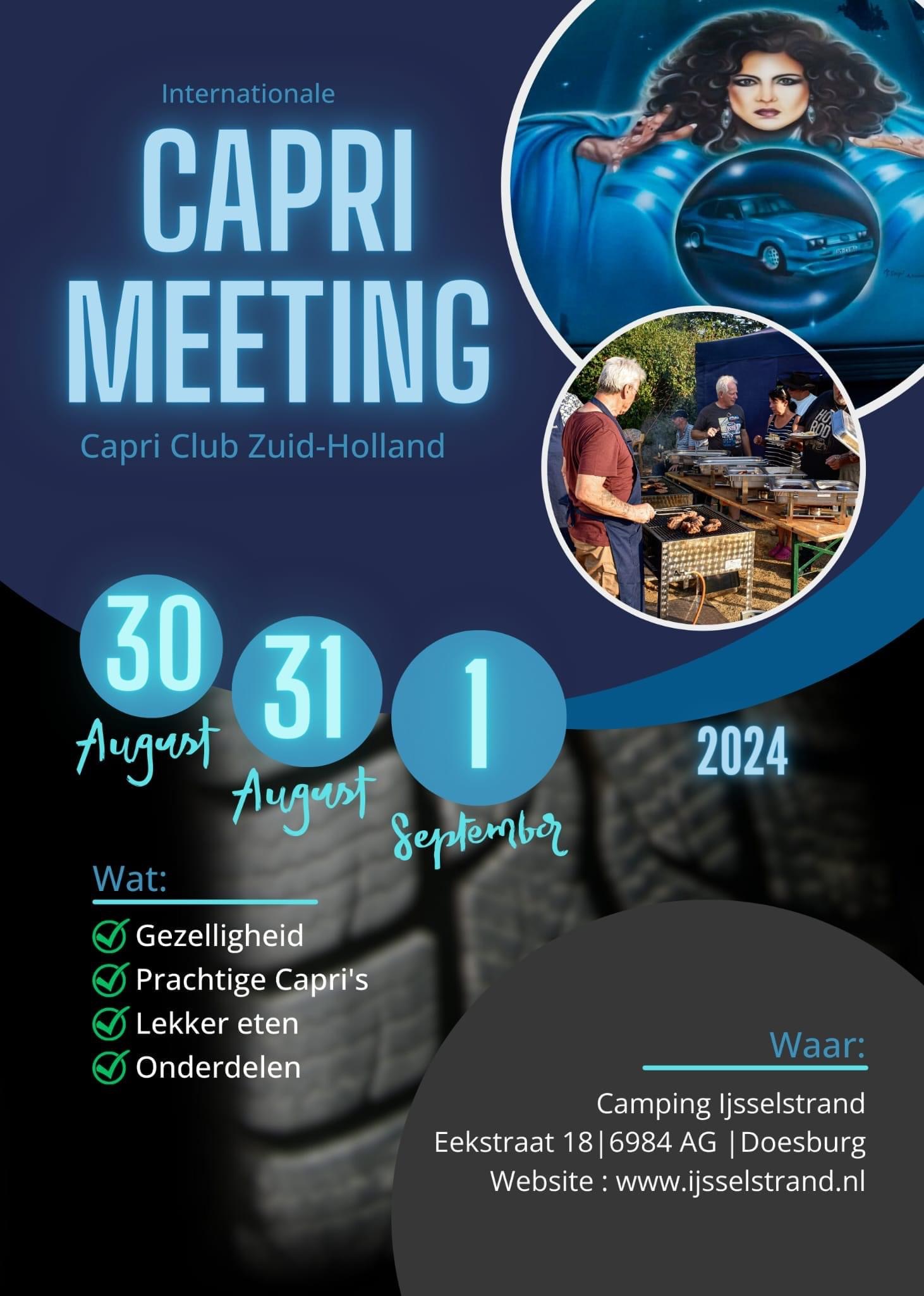 Capri Meeting CC Zuid Holland